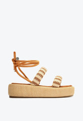 SANDÁLIA PAPETE TECIDO MARROM S 21548 0001 0002 SCHUTZ - Vintedoisk
